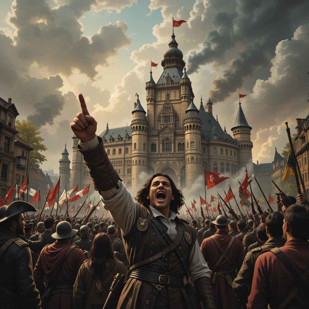 storming of The bastille - French revolution class 9 ncert cbse.