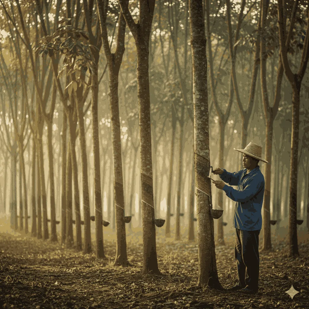 Short Notes Agriculture Class 10/ Rubber cultivation