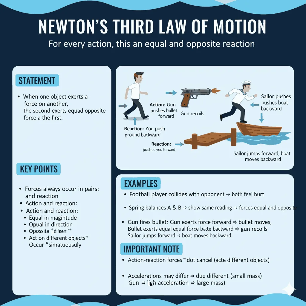 Short Notes Force And Laws Of Motion Class 9