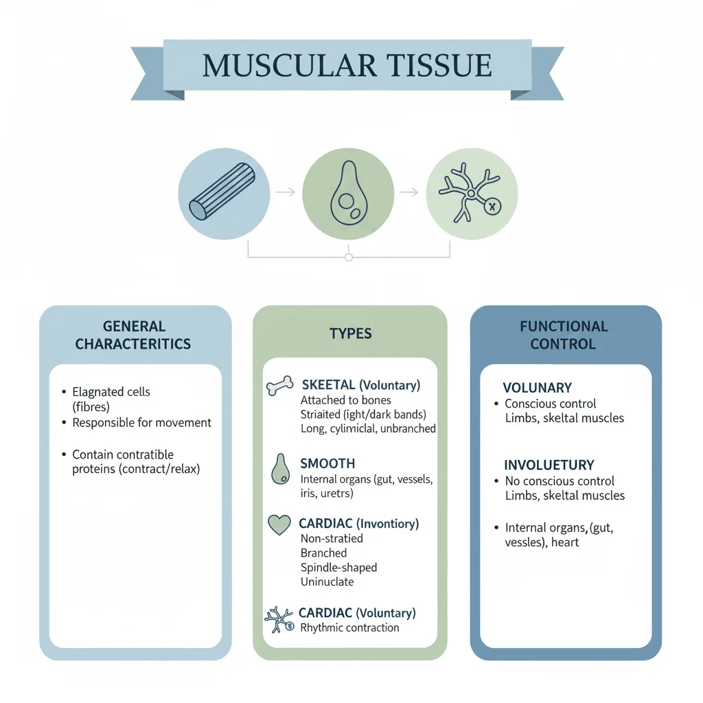 Animal Tissue Short Notes Class 9 Tissue Chapter 6
