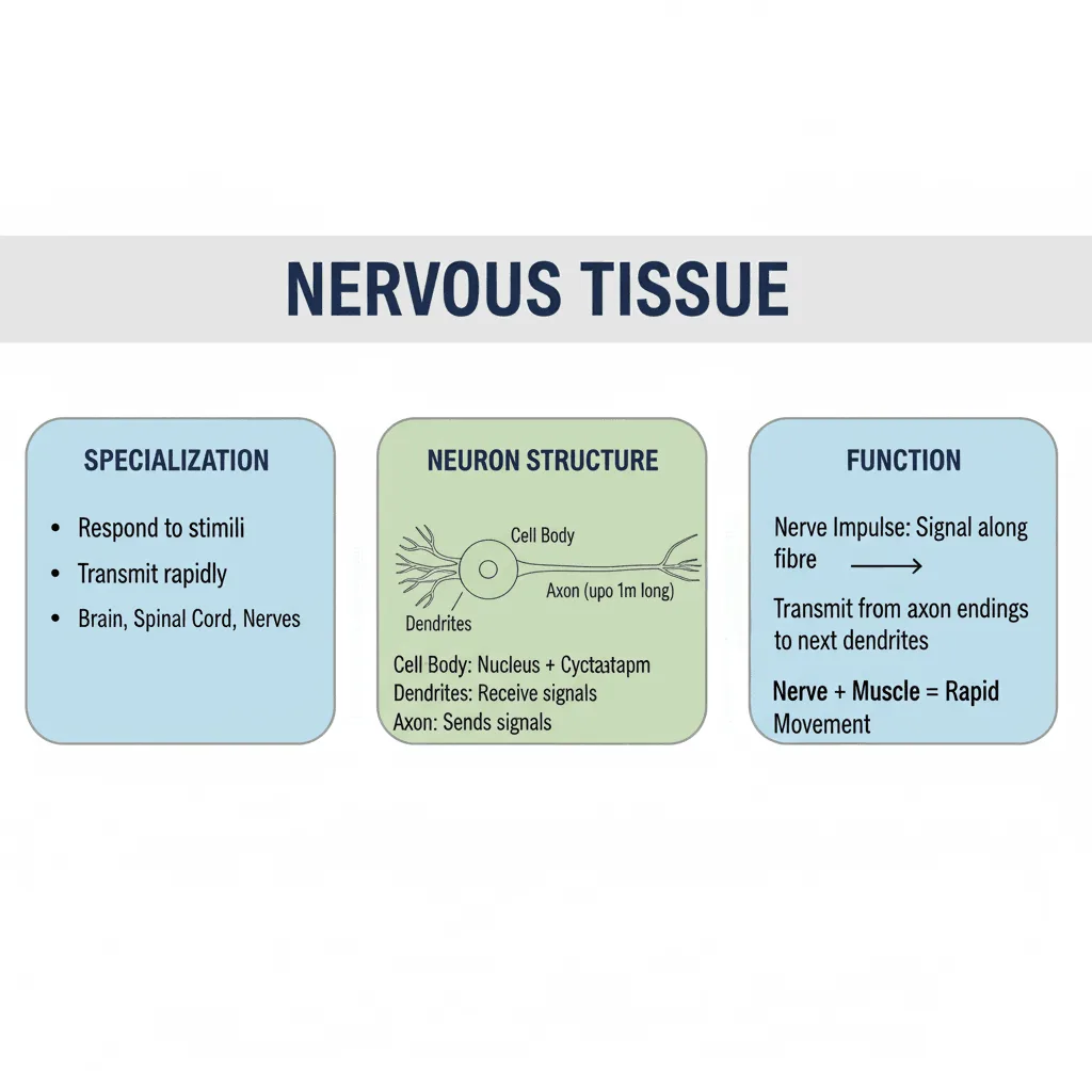 Animal Tissue Short Notes Class 9 Tissue Chapter 6