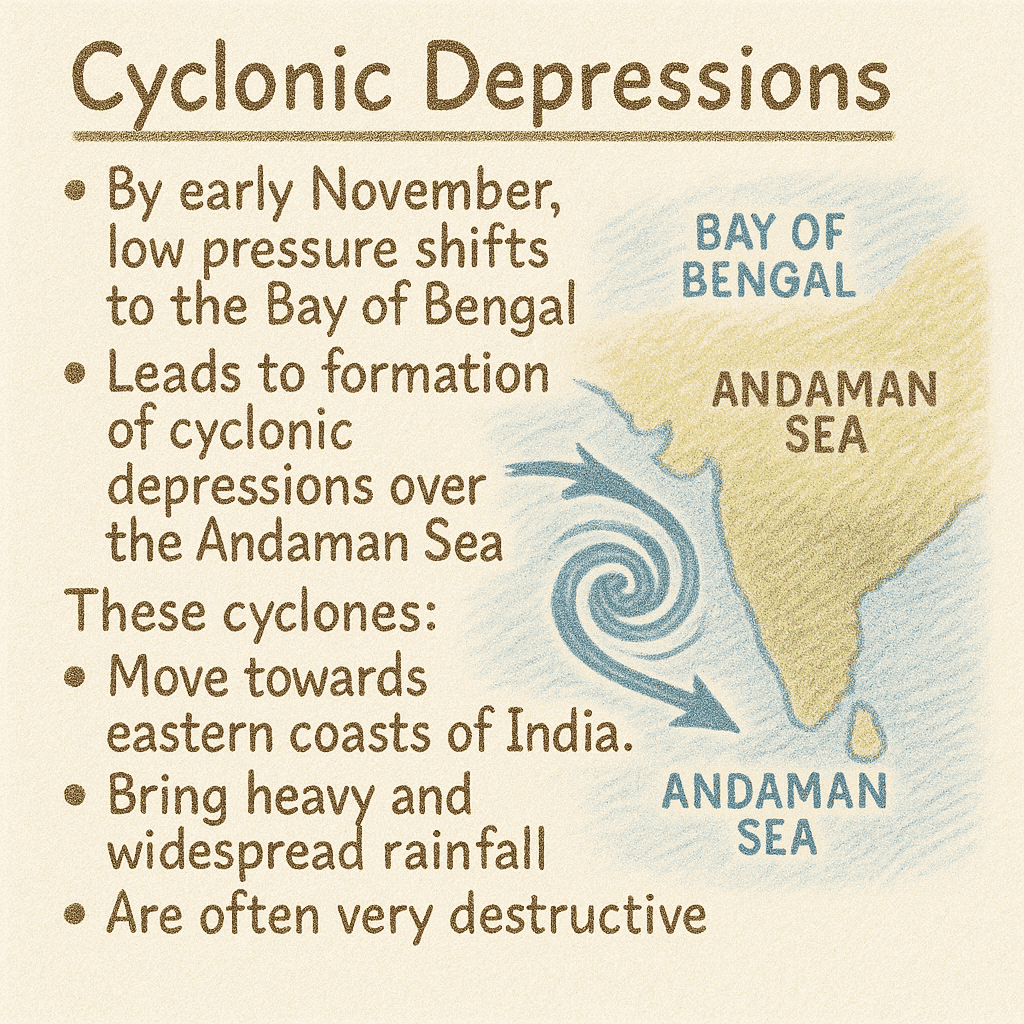 cyclonic depressions 