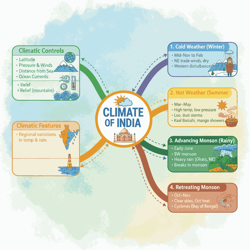 climate class 9 short notes