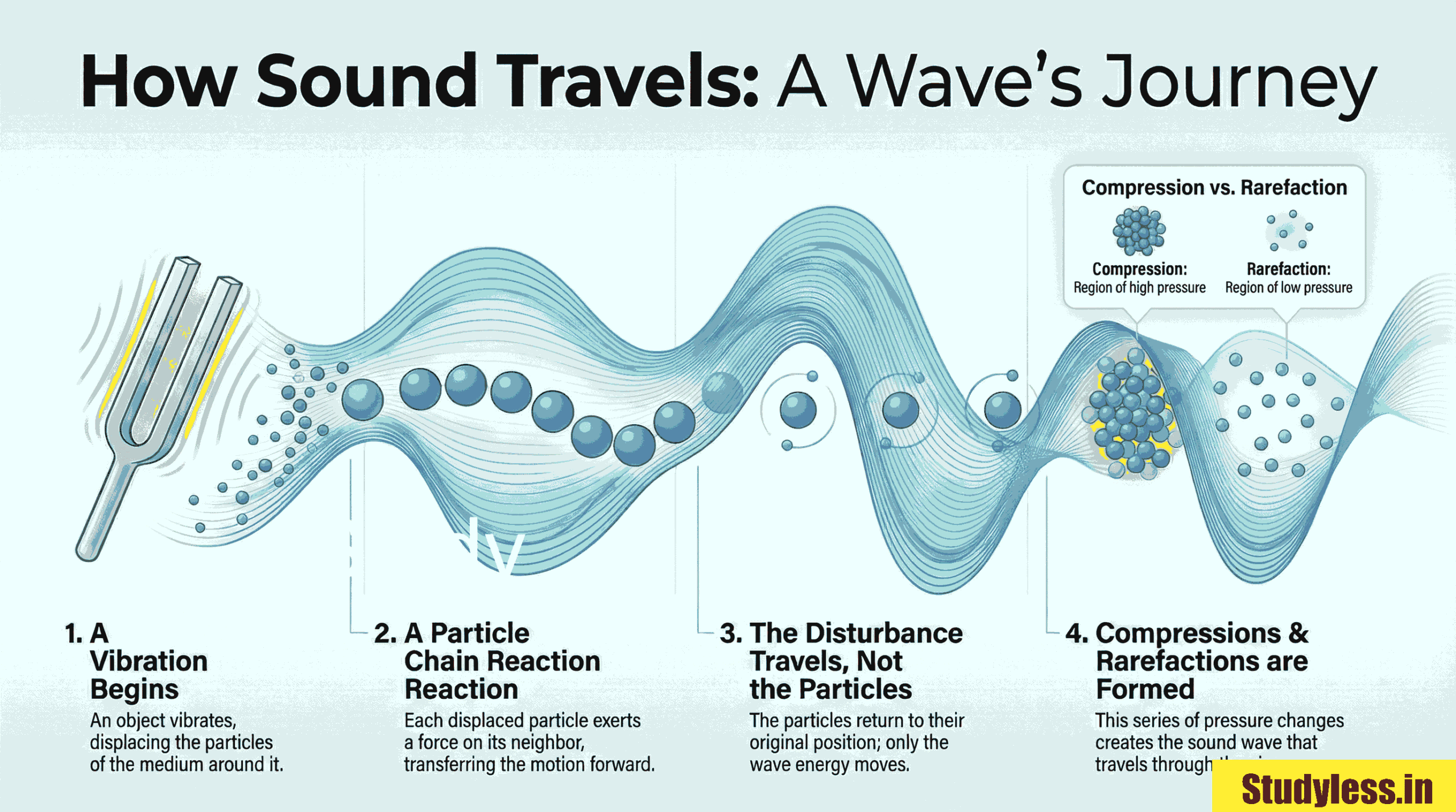 Sound Class 9 Short Notes| Particles And Sound Wave