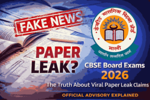 CBSE Board Exam 2026 Paper Leak?