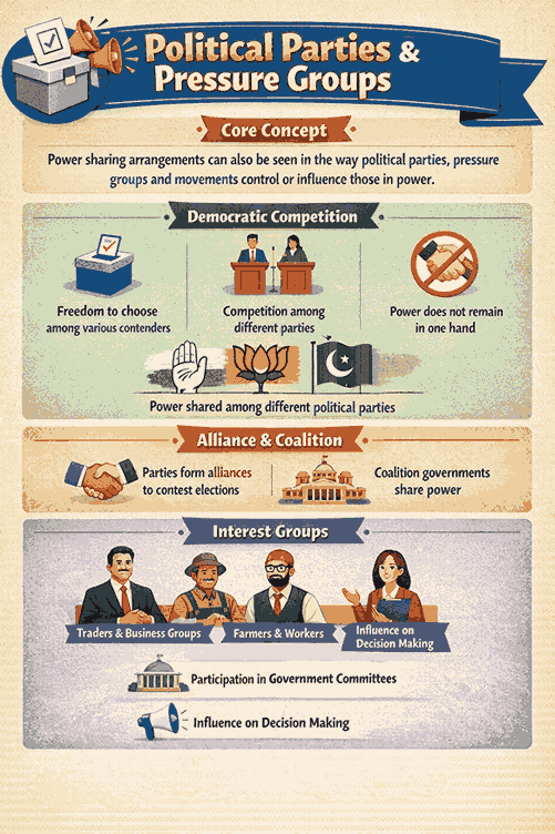 Power Sharing Short Notes Class 10 Chapter 1