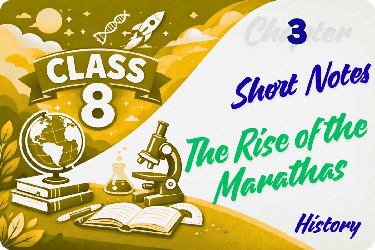 The Rise of the Marathas Short Notes Class 8