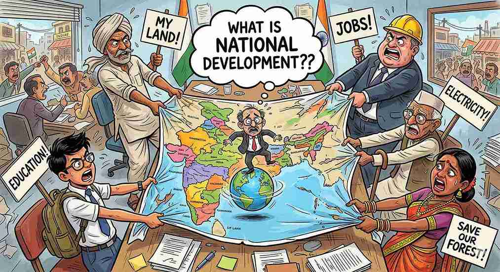 Development: Easy-to-Memorize Short Notes Class 10| People are snatching the national resources for their own benefits.