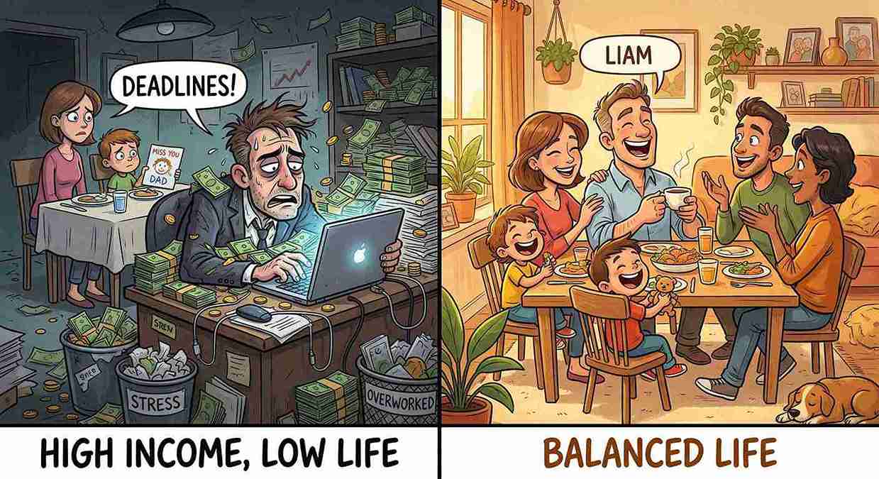 Development: Easy-to-Memorize Short Notes Class 10| HIgh Income Low  Life and Balanced Life