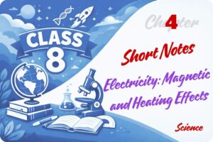 Short Notes Electricity Magnetic and Heating Effects class 8
