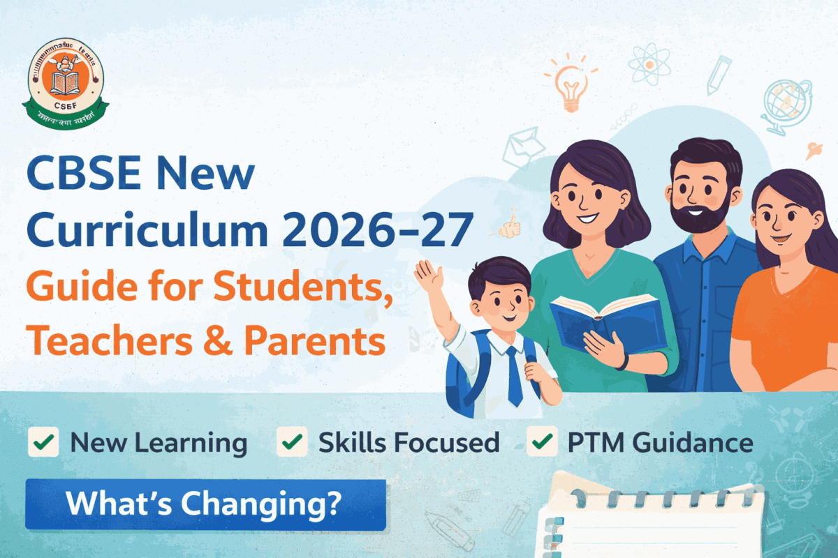 CBSE Releases Curriculum For The Academic Year 2026-27 For Classes 11th and 12th
