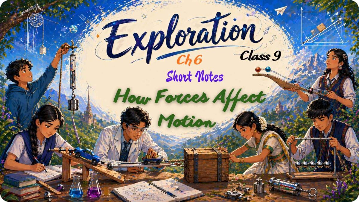 [New Book] How Forces Affect Motion Notes Ch 6