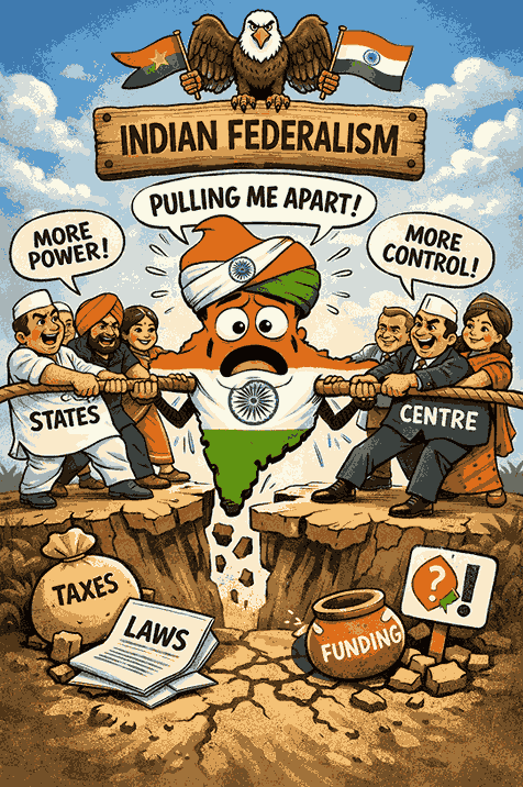 Federalism Short Notes Class 10