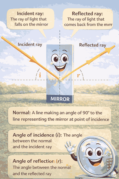 Light: Mirrors and Lenses Notes Class 8