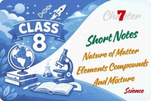 Nature of Matter Elements Compounds And Mixture Notes