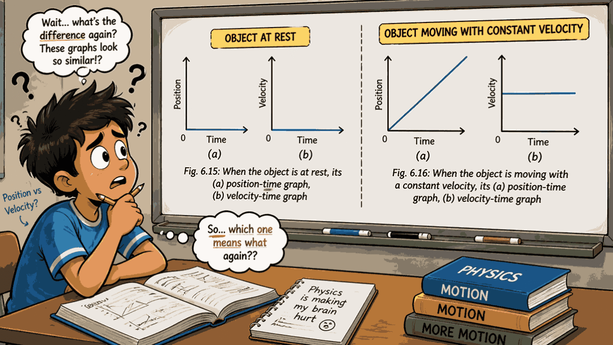 Position time graph|[New Book] How Forces Affect Motion Notes Ch 6