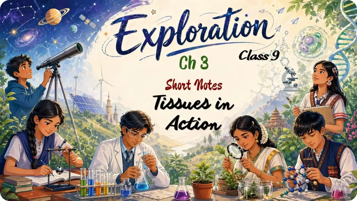 Notes Tissues in Action Ch 3 Class 9