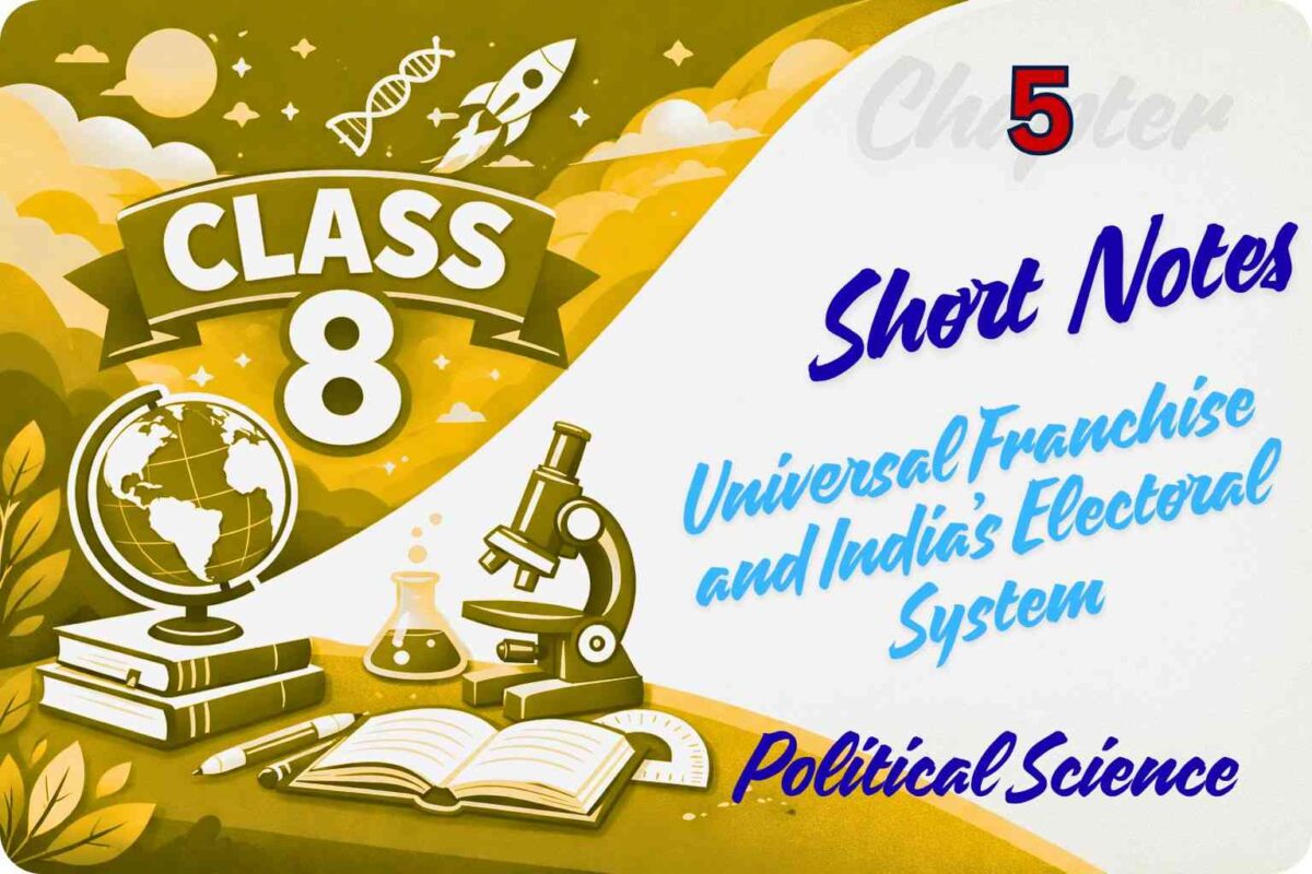 Short Notes: Universal Franchise and India’s Electoral System