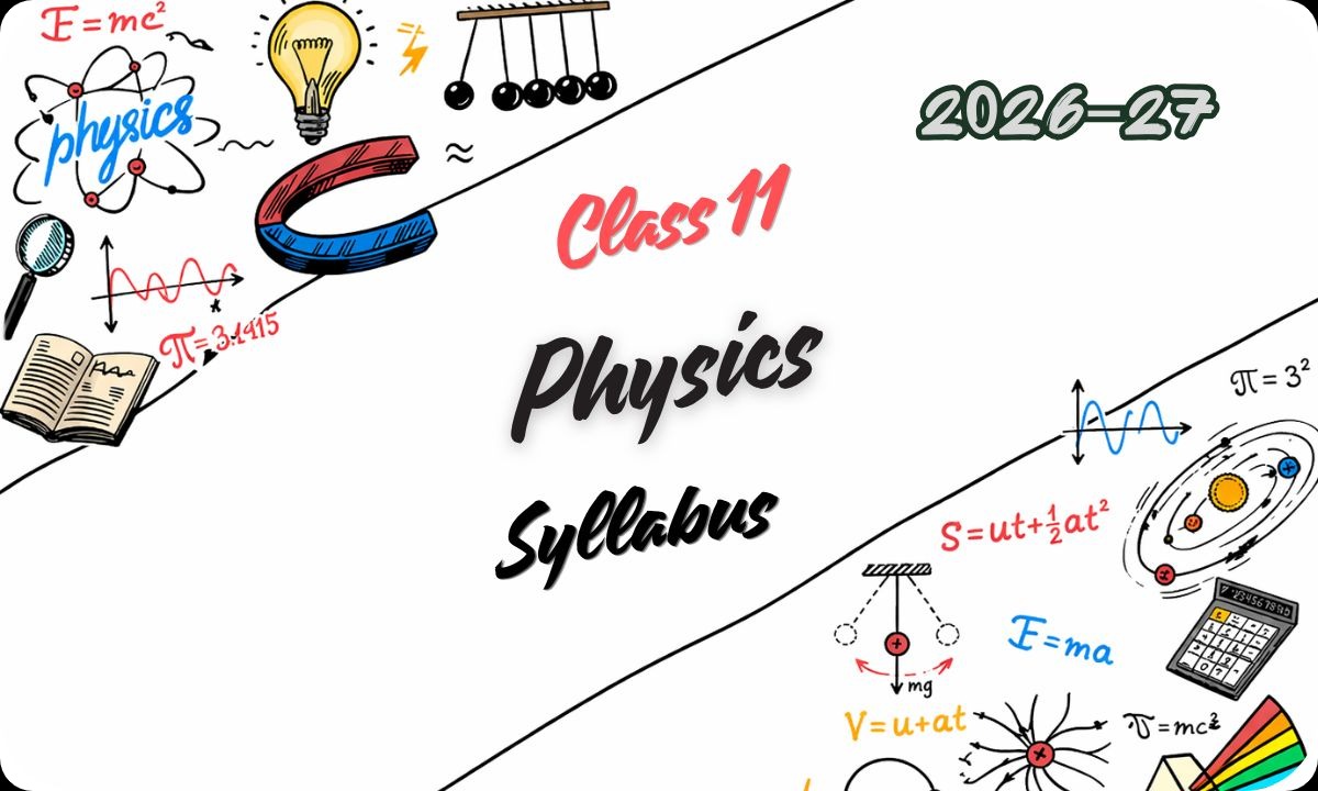 Class 11 Physics Syllabus for the 2026–27 Session