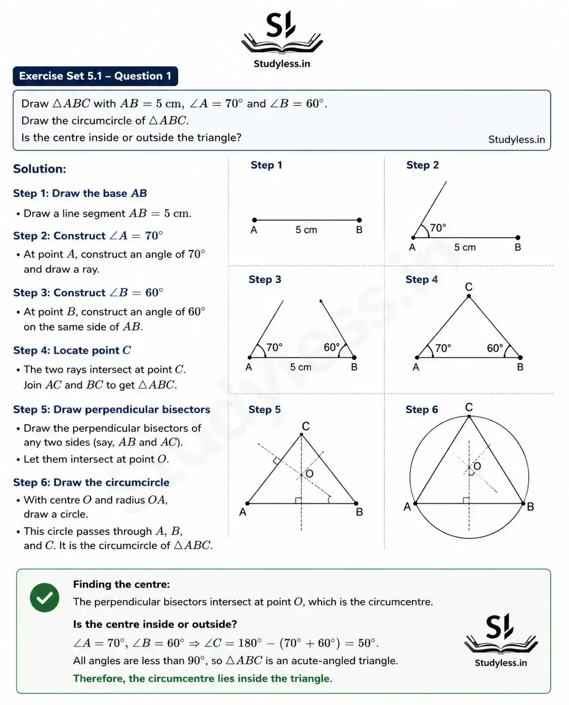 Q1|Ch 5 Solutions: I’m Up and Down and Round and Round Class 9 Math
