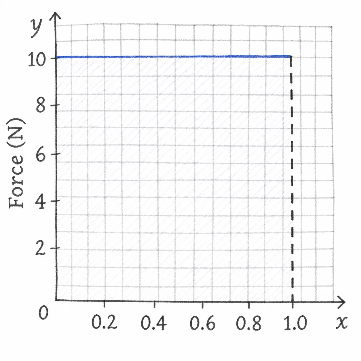 Force-displacement graph| Work, Energy, and Simple Machines Ch 7 Notes