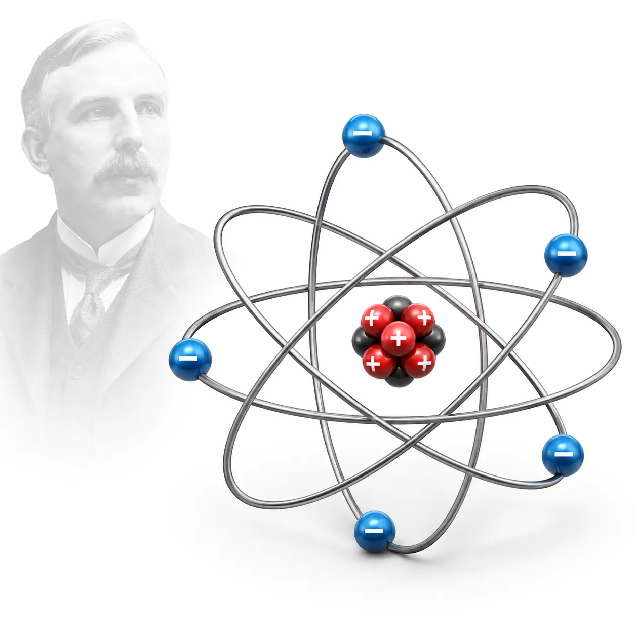 Planetary model
suggested by Rutherford| Ch 8 Journey Inside the Atom Notes Class 9