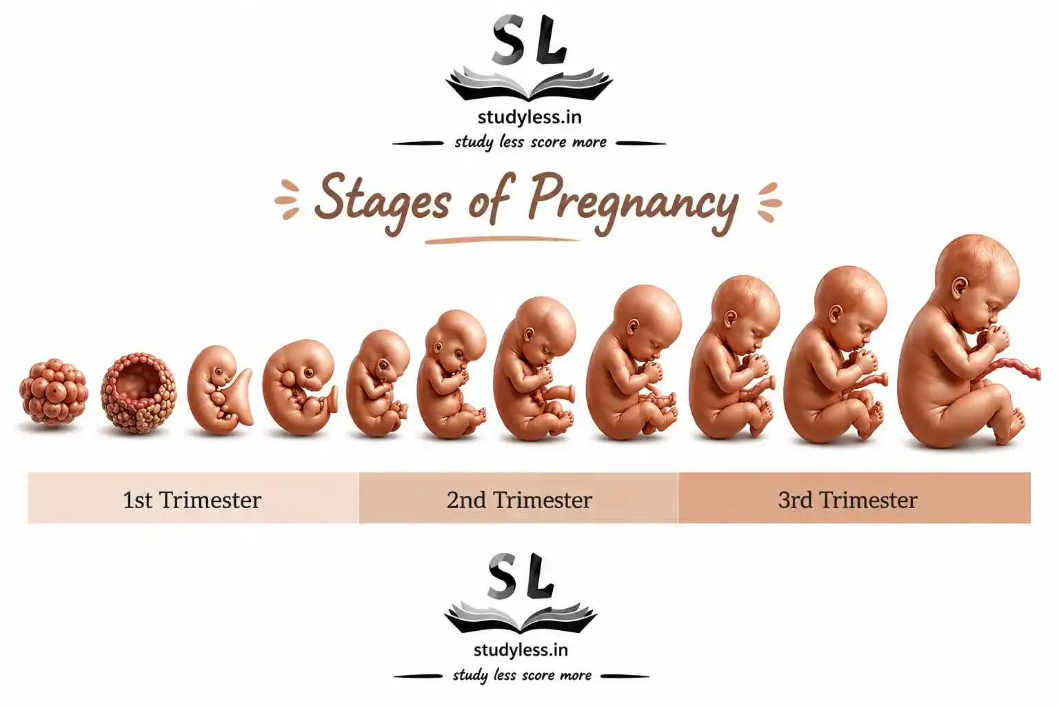 Stages of pregnancy|Ch 11 Notes Reproduction: How Life Continues