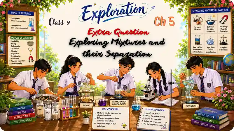 Ch 5 Exploring Mixtures and their Separation Extra Question