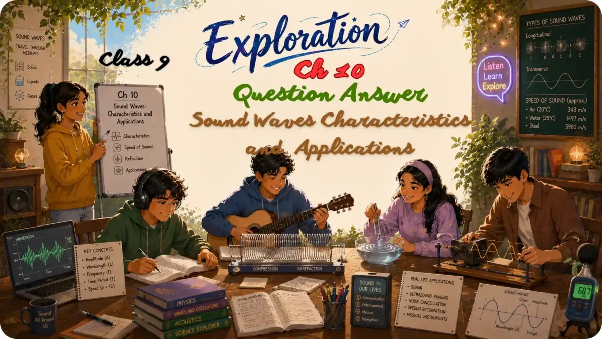 Question Answer Ch 10 Sound Waves Characteristics and Applications
