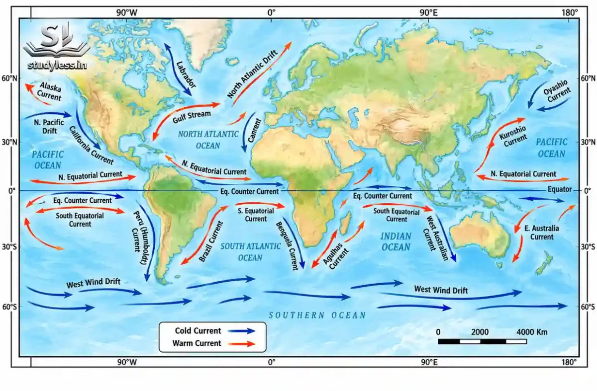 Major Ocean Currents 